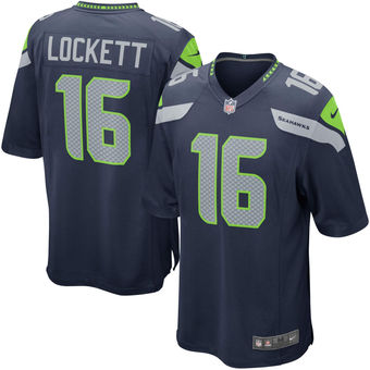 Google jerseys Tyler Lockett Seattle Seahawks Nike Youth Team Color Game Jersey - College Navy
