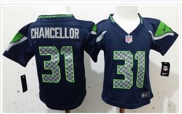 Toddler New Seahawks #31 Kam Chancellor Steel Blue Team Color Stitched NFL Elite Jersey Toddler New Seahawks #31 Kam Chancellor Steel Blue Team Color Stitched NFL Elite Jersey