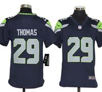 Youth Nike NFL Seattle Seahawks 29 Earl Thomas Blue Jerseys