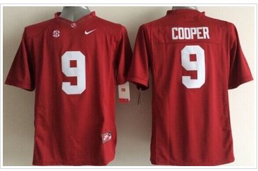 Youth NCAA Crimson Tide #9 Amari Cooper Red SEC Patch Stitched Jersey Youth NCAA Crimson Tide #9 Amari Cooper Red SEC Patch Stitched Jersey