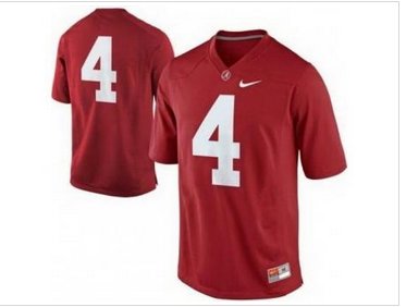 Alabama Crimson Tide 4 T.J Yeldon Red College Football Limited NCAA Jerseys