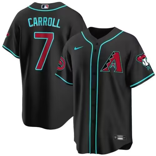 Men's Arizona Diamondbacks Active Player Custom 2023 24 Black Cool Base Stitched Baseball Jersey Men's Arizona Diamondbacks Active Player Custom 2023 24 Black Cool Base Stitched Baseball Jersey