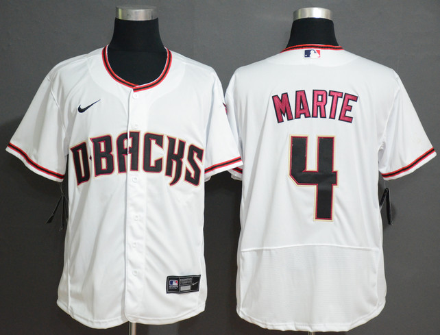 Diamondbacks 4 Ketel Marte White Nike Flexbase Jersey Diamondbacks 4 Ketel Marte White Nike Flexbase Jersey