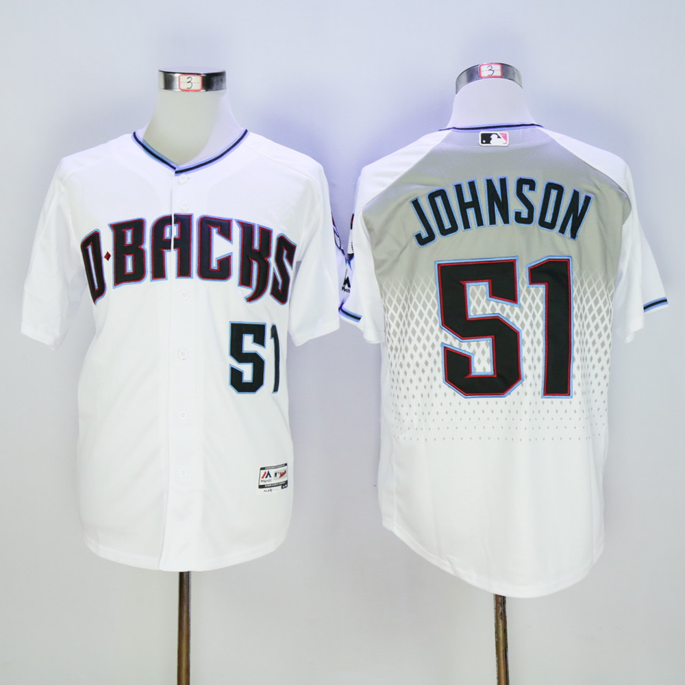 Diamondbacks 51 Randy Johnson White Teal Flexbase Jersey Diamondbacks 51 Randy Johnson White Teal Flexbase Jersey