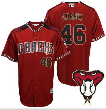 Arizona Diamondbacks #46 Patrick Corbin Red Cool Base Alternate Jersey Arizona Diamondbacks #46 Patrick Corbin Red Cool Base Alternate Jersey