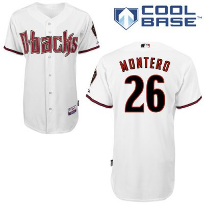 Arizona Diamondbacks Miguel Montero Stitched #26 Cool Base white Jersey Arizona Diamondbacks Miguel Montero Stitched #26 Cool Base white Jersey