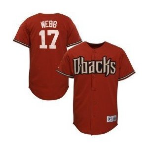 Arizona Diamondbacks #17 Brandon Webb Red Jerseys Arizona Diamondbacks #17 Brandon Webb Red Jerseys