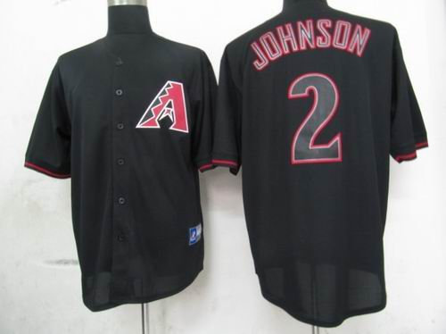 Arizona Diamondbacks 2 Kelly Johnson Pitch Black Fashion Jersey Arizona Diamondbacks 2 Kelly Johnson Pitch Black Fashion Jersey