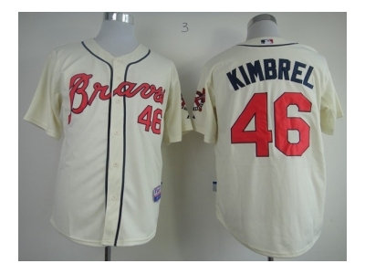 mlb jerseys atlanta braves #46 kimbrel cream(cool base) mlb jerseys atlanta braves #46 kimbrel cream(cool base)