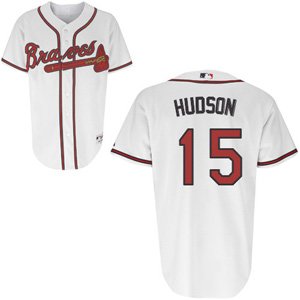 jerseys Atlanta Braves 15 Tim Hudson Home