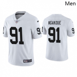 Men Las Vegas Raiders 91 Yannick Ngakoue Vapor Limited White Jersey Men Las Vegas Raiders 91 Yannick Ngakoue Vapor Limited White Jersey