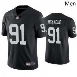 Men Las Vegas Raiders 91 Yannick Ngakoue Vapor Limited Black Jersey Men Las Vegas Raiders 91 Yannick Ngakoue Vapor Limited Black Jersey