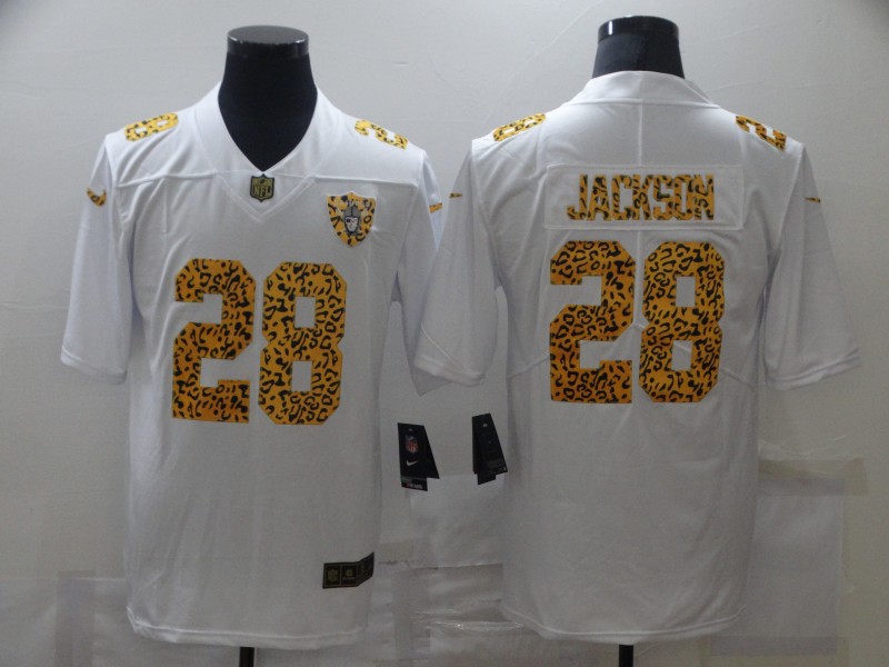 Nike Raiders 28 Josh Jacobs White Leopard Vapor Untouchable Limited Jersey Nike Raiders 28 Josh Jacobs White Leopard Vapor Untouchable Limited Jersey