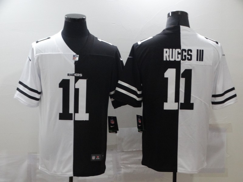 Nike Raiders 11 Henry Ruggs III Black And White Split Vapor Untouchable Limited Jersey Nike Raiders 11 Henry Ruggs III Black And White Split Vapor Untouchable Limited Jersey