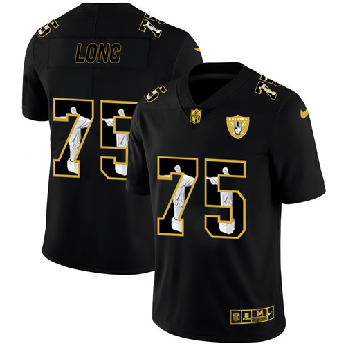 Las Vegas Raiders #75 Howie Long Nike Carbon Black Vapor Cristo Redentor Limited NFL Jersey Las Vegas Raiders #75 Howie Long Nike Carbon Black Vapor Cristo Redentor Limited NFL Jersey