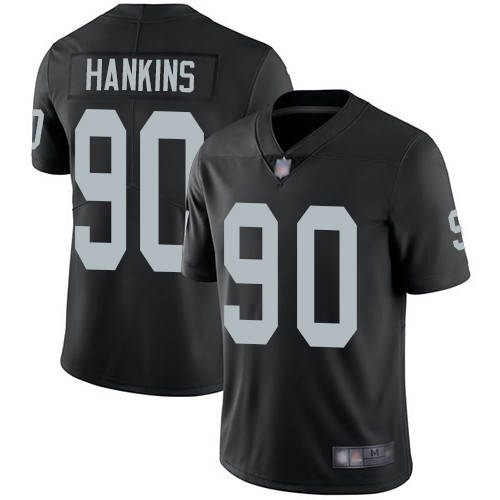 Nike Raiders #90 Johnathan Hankins Black Team Color Men's Stitched NFL Vapor Untouchable Limited Jersey Nike Raiders #90 Johnathan Hankins Black Team Color Men's Stitched NFL Vapor Untouchable Limited Jersey