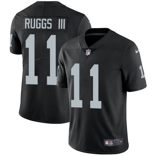 Nike Raiders #11 Henry Ruggs III Black Team Color Men's Stitched NFL Vapor Untouchable Limited Jersey Nike Raiders #11 Henry Ruggs III Black Team Color Men's Stitched NFL Vapor Untouchable Limited Jersey