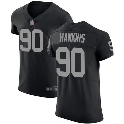 Nike Raiders #90 Johnathan Hankins Black Team Color Men's Stitched NFL Vapor Untouchable Elite Jersey Nike Raiders #90 Johnathan Hankins Black Team Color Men's Stitched NFL Vapor Untouchable Elite Jersey