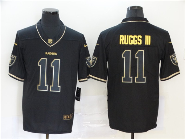Nike Raiders 11 Henry Ruggs III Black Gold Vapor Untouchable Limited Jersey Nike Raiders 11 Henry Ruggs III Black Gold Vapor Untouchable Limited Jersey