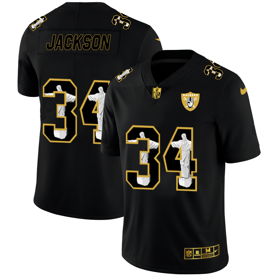 Nike Raiders 34 Bo Jackson Black Jesus Faith Edition Limited JerseyNike Raiders 34 Bo Jackson Black Jesus Faith Edition Limited Jersey Nike Raiders 34 Bo Jackson Black Jesus Faith Edition Limited JerseyNike Raiders 34 Bo Jackson Black Jesus Faith Edition Limited Jersey