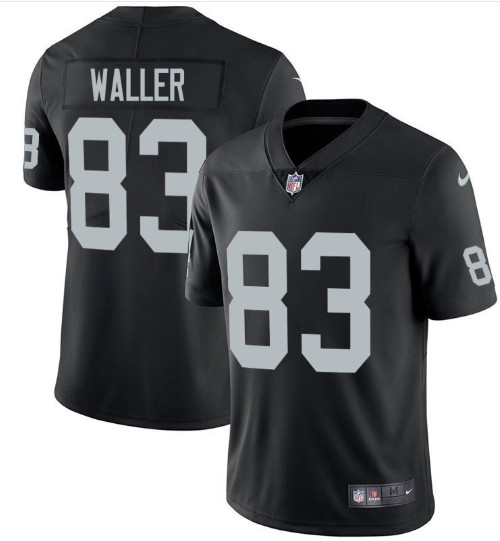 Oakland Raiders #83 Darren Waller Black Vapor Limited Jersey Oakland Raiders #83 Darren Waller Black Vapor Limited Jersey