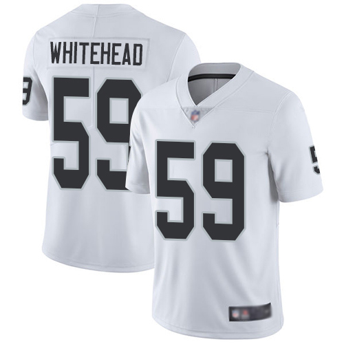 Raiders #59 Tahir Whitehead White Men's Stitched Football Vapor Untouchable Limited Jersey Raiders #59 Tahir Whitehead White Men's Stitched Football Vapor Untouchable Limited Jersey
