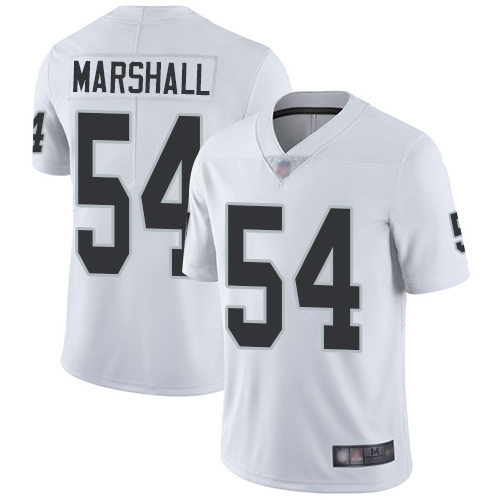 Oakland Raiders #54 Brandon Marshall White Men's Football Vapor Untouchable Limited Jersey Oakland Raiders #54 Brandon Marshall White Men's Football Vapor Untouchable Limited Jersey