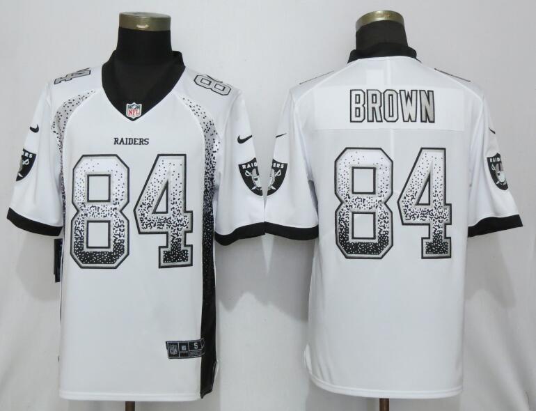 Nike Raiders 84 Antonio Brown White Drift Fashion Limited Jersey Nike Raiders 84 Antonio Brown White Drift Fashion Limited Jersey