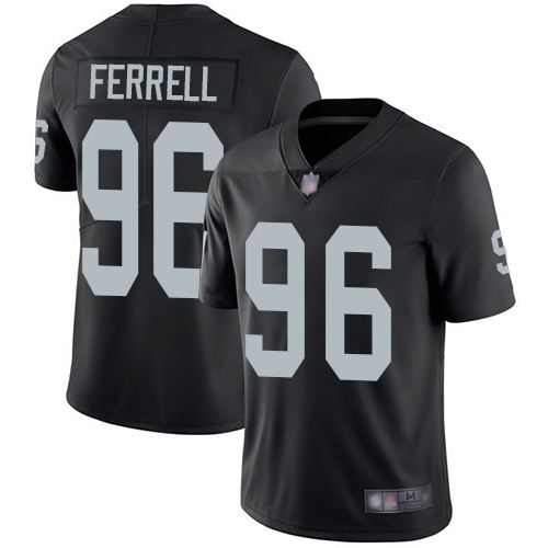 Raiders #96 Clelin Ferrell Black Team Color Men's Stitched Football Vapor Untouchable Limited Jersey Raiders #96 Clelin Ferrell Black Team Color Men's Stitched Football Vapor Untouchable Limited Jersey