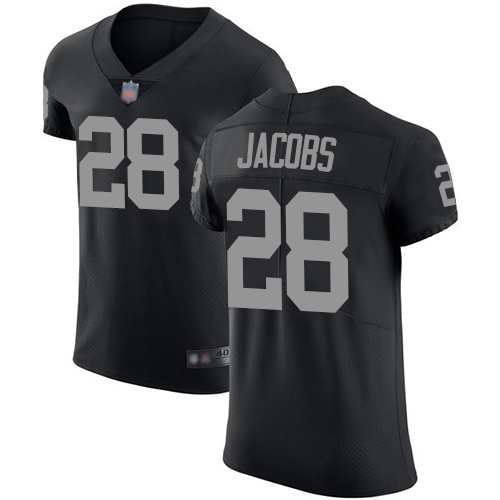 Raiders #28 Josh Jacobs Black Team Color Men's Stitched Football Vapor Untouchable Elite Jersey Raiders #28 Josh Jacobs Black Team Color Men's Stitched Football Vapor Untouchable Elite Jersey