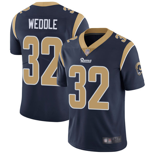 Rams #32 Eric Weddle Navy Blue Team Color Men's Stitched Football Vapor Untouchable Limited Jersey Rams #32 Eric Weddle Navy Blue Team Color Men's Stitched Football Vapor Untouchable Limited Jersey