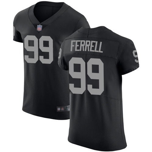Raiders #99 Clelin Ferrell Black Team Color Men's Stitched Football Vapor Untouchable Elite Jersey Raiders #99 Clelin Ferrell Black Team Color Men's Stitched Football Vapor Untouchable Elite Jersey