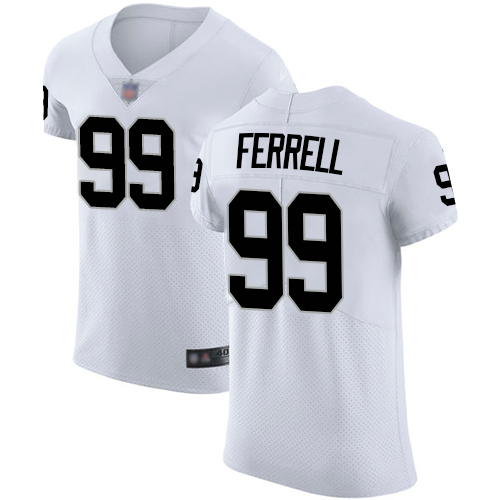 Raiders #99 Clelin Ferrell White Men's Stitched Football Vapor Untouchable Elite Jersey Raiders #99 Clelin Ferrell White Men's Stitched Football Vapor Untouchable Elite Jersey