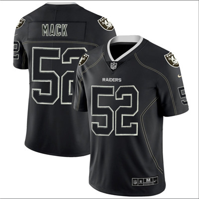 Nike Raiders #52 Khalil Mack Black Shadow Legend Limited Jersey Nike Raiders #52 Khalil Mack Black Shadow Legend Limited Jersey