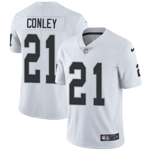 Nike Raiders #21 Gareon Conley White Men's Stitched NFL Vapor Untouchable Limited Jersey Nike Raiders #21 Gareon Conley White Men's Stitched NFL Vapor Untouchable Limited Jersey