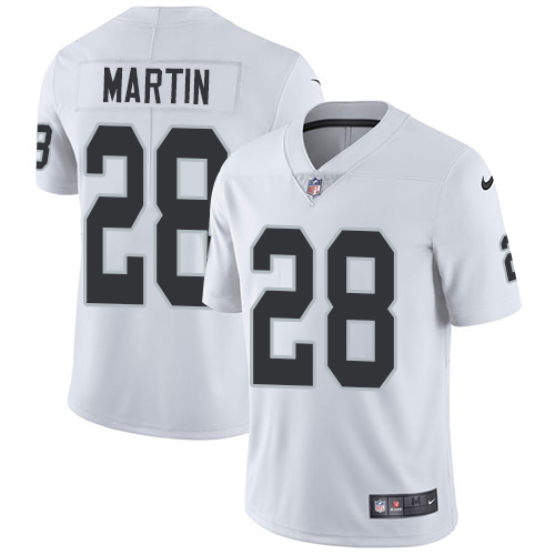 Nike Raiders #28 Doug Martin White Men's Stitched NFL Vapor Untouchable Limited Jersey Nike Raiders #28 Doug Martin White Men's Stitched NFL Vapor Untouchable Limited Jersey