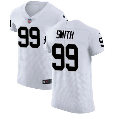 Nike Raiders #99 Aldon Smith White Men's Stitched NFL Vapor Untouchable Elite Jersey Nike Raiders #99 Aldon Smith White Men's Stitched NFL Vapor Untouchable Elite Jersey