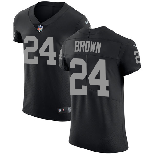 Nike Raiders #24 Willie Brown Black Team Color Men's Stitched NFL Vapor Untouchable Elite Jersey Nike Raiders #24 Willie Brown Black Team Color Men's Stitched NFL Vapor Untouchable Elite Jersey