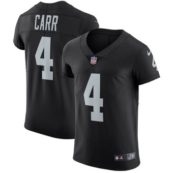 Derek Carr Oakland Raiders Nike Vapor Untouchable Elite Player Jersey - Black Derek Carr Oakland Raiders Nike Vapor Untouchable Elite Player Jersey - Black