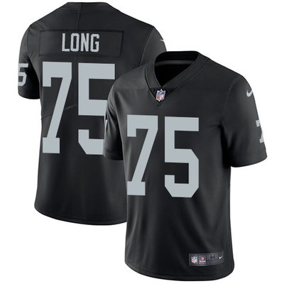Nike Raiders #75 Howie Long Black Team Color Men's Stitched NFL Vapor Untouchable Limited Jersey Nike Raiders #75 Howie Long Black Team Color Men's Stitched NFL Vapor Untouchable Limited Jersey