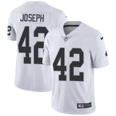 Nike Raiders #42 Karl Joseph White Men's Stitched NFL Vapor Untouchable Limited Jersey Nike Raiders #42 Karl Joseph White Men's Stitched NFL Vapor Untouchable Limited Jersey