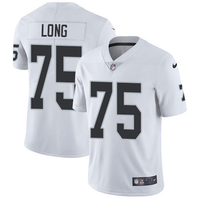 Nike Raiders #75 Howie Long White Men's Stitched NFL Vapor Untouchable Limited Jersey Nike Raiders #75 Howie Long White Men's Stitched NFL Vapor Untouchable Limited Jersey