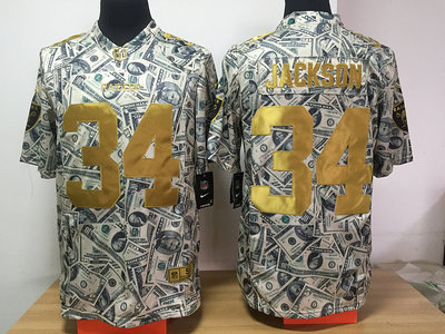 Nike Raiders 34 Bo Jackson Grey US Dollar Fashion Limited Jersey Nike Raiders 34 Bo Jackson Grey US Dollar Fashion Limited Jersey