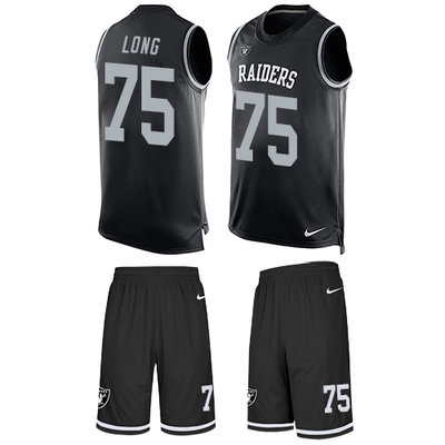 Nike Raiders #75 Howie Long Black Team Color Men's Stitched NFL Limited Tank Top Suit Jersey Nike Raiders #75 Howie Long Black Team Color Men's Stitched NFL Limited Tank Top Suit Jersey