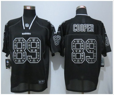 Nike Oakland Raiders #89 Amari Cooper New Lights Out Black Elite Jerseys Nike Oakland Raiders #89 Amari Cooper New Lights Out Black Elite Jerseys