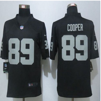New Okaland Raiders #89 Amari Cooper Black Team Color Men's Stitched NFL Game Jersey New Okaland Raiders #89 Amari Cooper Black Team Color Men's Stitched NFL Game Jersey