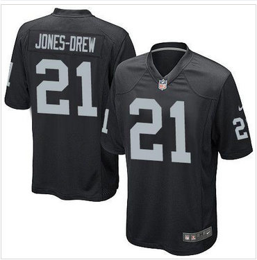 Oakland Raiders #21 Maurice Jones-Drew Black NFL Game Jersey Oakland Raiders #21 Maurice Jones-Drew Black NFL Game Jersey