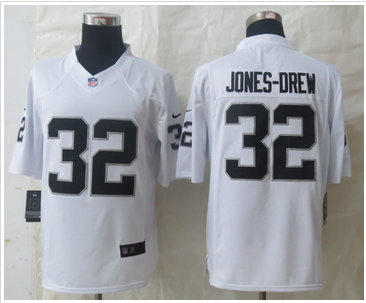 NEW Oakland Raiders #32 Maurice Jones-Drew White NFL Limited Jersey NEW Oakland Raiders #32 Maurice Jones-Drew White NFL Limited Jersey