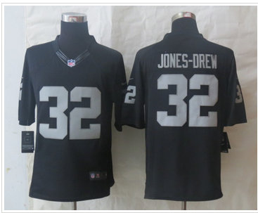NEW Oakland Raiders #32 Maurice Jones-Drew Black NFL Limited Jersey NEW Oakland Raiders #32 Maurice Jones-Drew Black NFL Limited Jersey