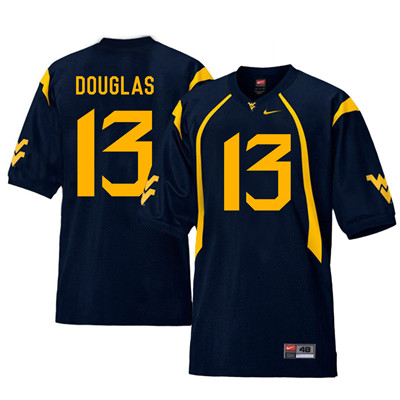 West Virginia Mountaineers 13 Rasul Douglas Navy College Football Jersey West Virginia Mountaineers 13 Rasul Douglas Navy College Football Jersey